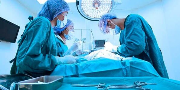 Opération pour augmenter la taille d'un membre